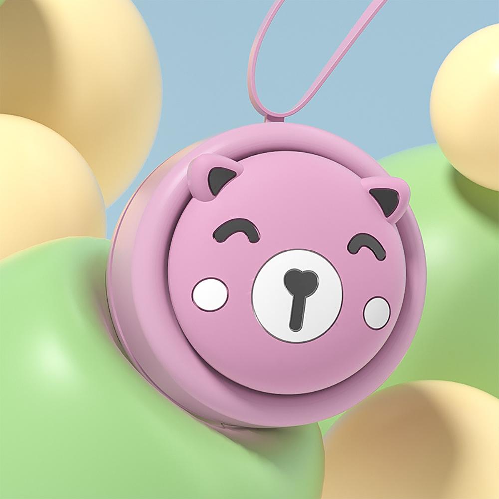 New Summer Hanging Neck Fan Portable Handheld USB Charging Fun Cute Mini Silent Fan for Students Gifts