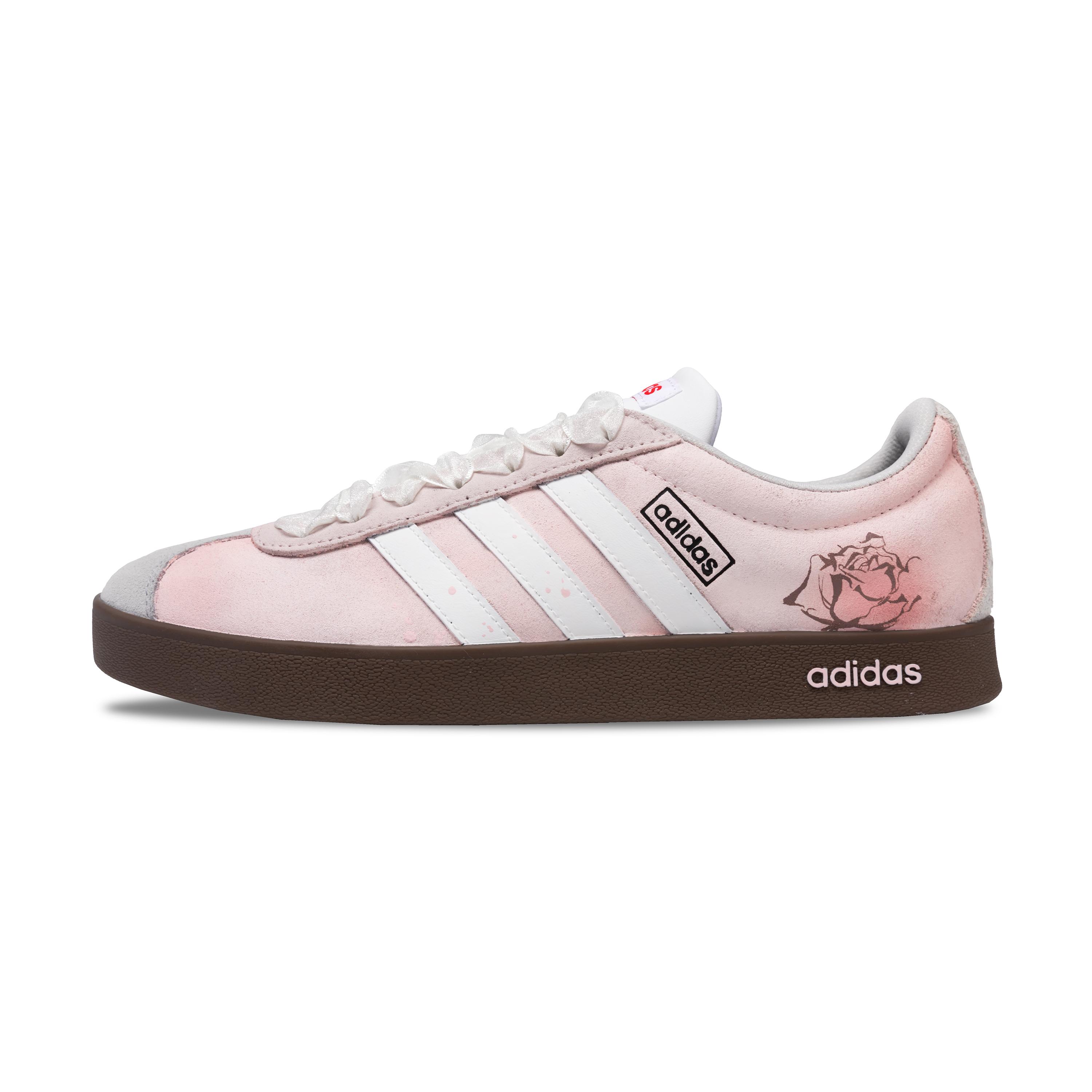 

Adidas Vl Court Classic And Versatile Slip Resistant Abrasion Resistant Slip Resistant Abrasion Resistant HQ1802(Team348-) 38⅔