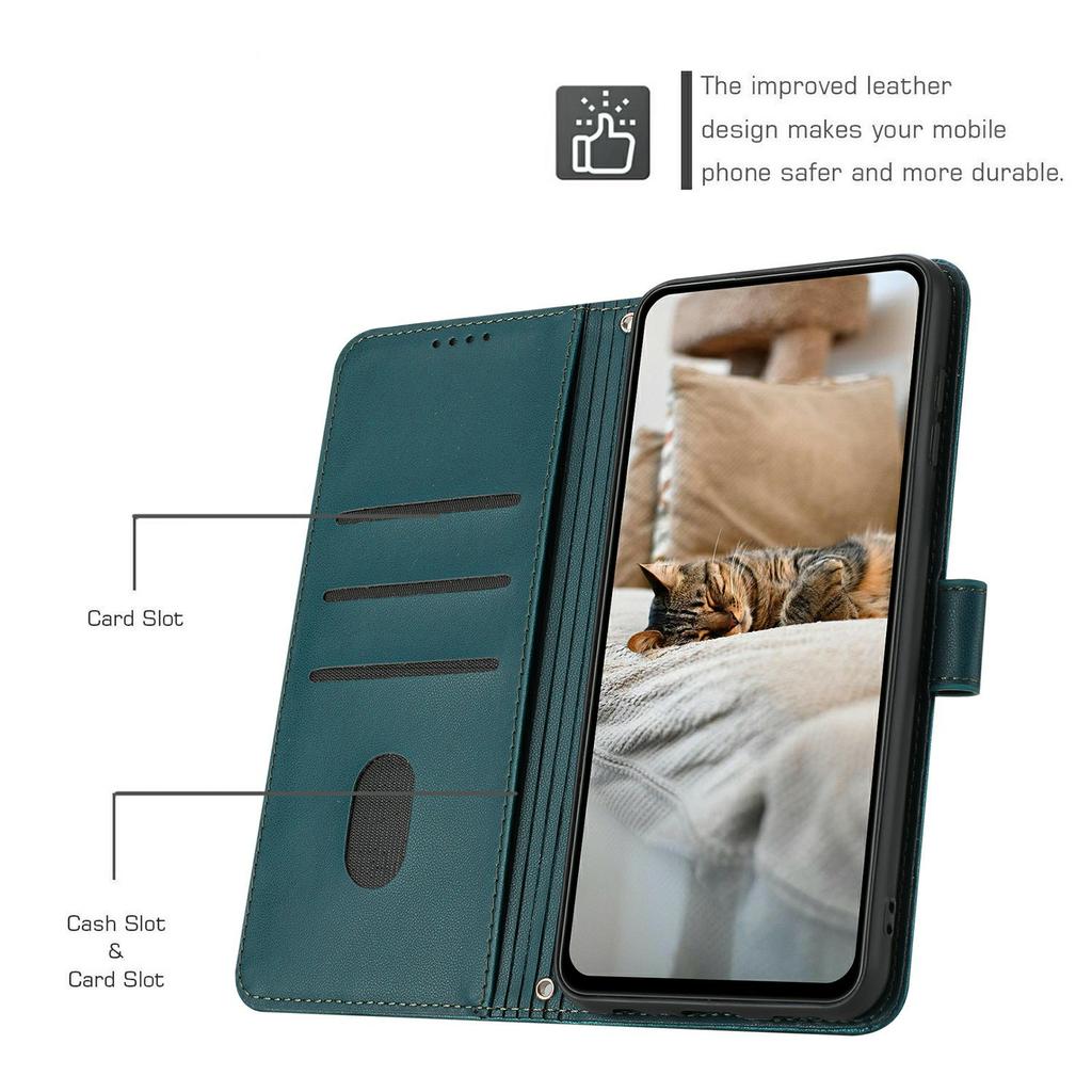 For Xiaomi Poco F8 Ultra/Redmi K90 Pro Max 5G Wallet Case Cats Imprint Leather Phone Cover with Strap