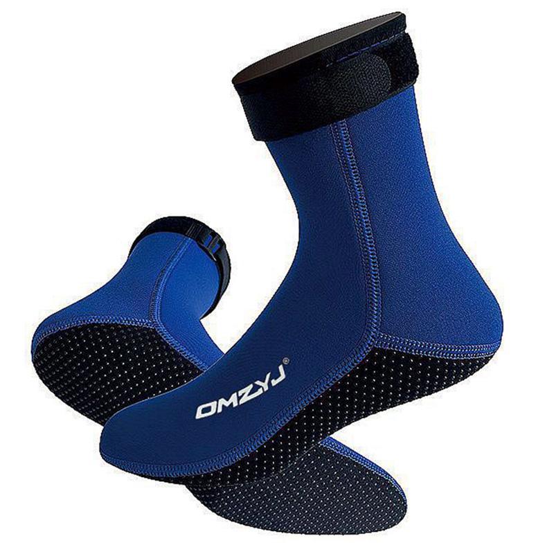 Pink Color Mid Cut Diving Socks Barefoot Keep Warm Kitesurf Windsurf Suit Snorkeling Flippers Surf Beach Booties Underwater