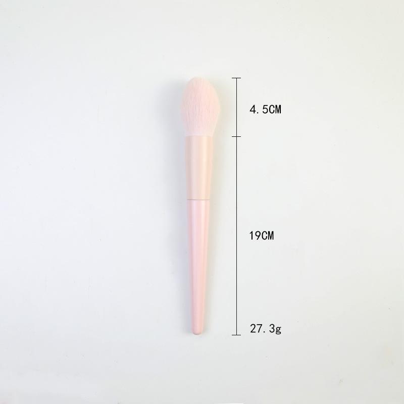 26-Piece Pink Makeup Brush Set: Foundation, Blush, Eyeshadow, Concealer & Blending Tools
