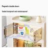 Foldable Rolling Magnetic Storage Cabinet
