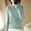 Women's Fashion Casual Solid Color Print Plus Size Autumn Winter Long Sleeve O-Neck Sweaters