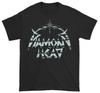 New Authentic Diamond Head Retro Logo Heavy Metal Band Black T-Shirt