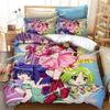 3D Anime Tokyo Mew Bettwäsche-Set Bedrucktes Bettwäsche-Set Mit Kissenbezug Bettdeckenbezug Weich Einzel Doppel Queen Super King Größe Schlafzimmer