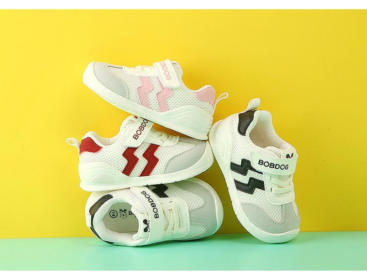 Bobodou 2026 Spring Breathable Mesh Toddler Shoes for Girls and Boys - Non-Slip Sports Design