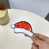 Christmas Hat Christmas Hair Claw Christmas Sock Small Shark Clip Unique Santa Claus Hairpin  Daily