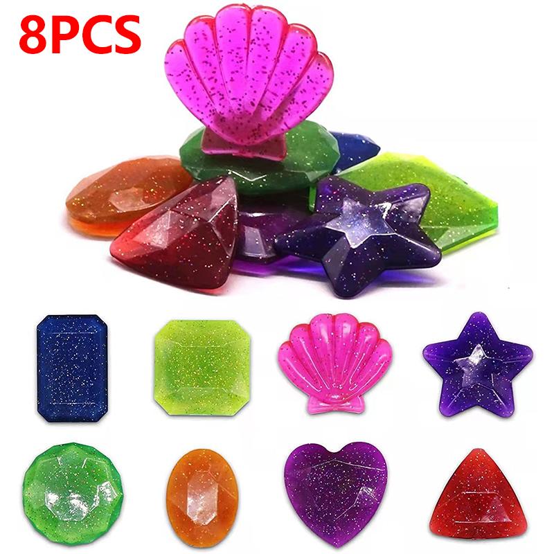 4Pcs Pool Games Sinking Toy Multicolor Cartoon Pool Sinking Toys Creative Swim Dive Toy Set Swimming Pool Accessories