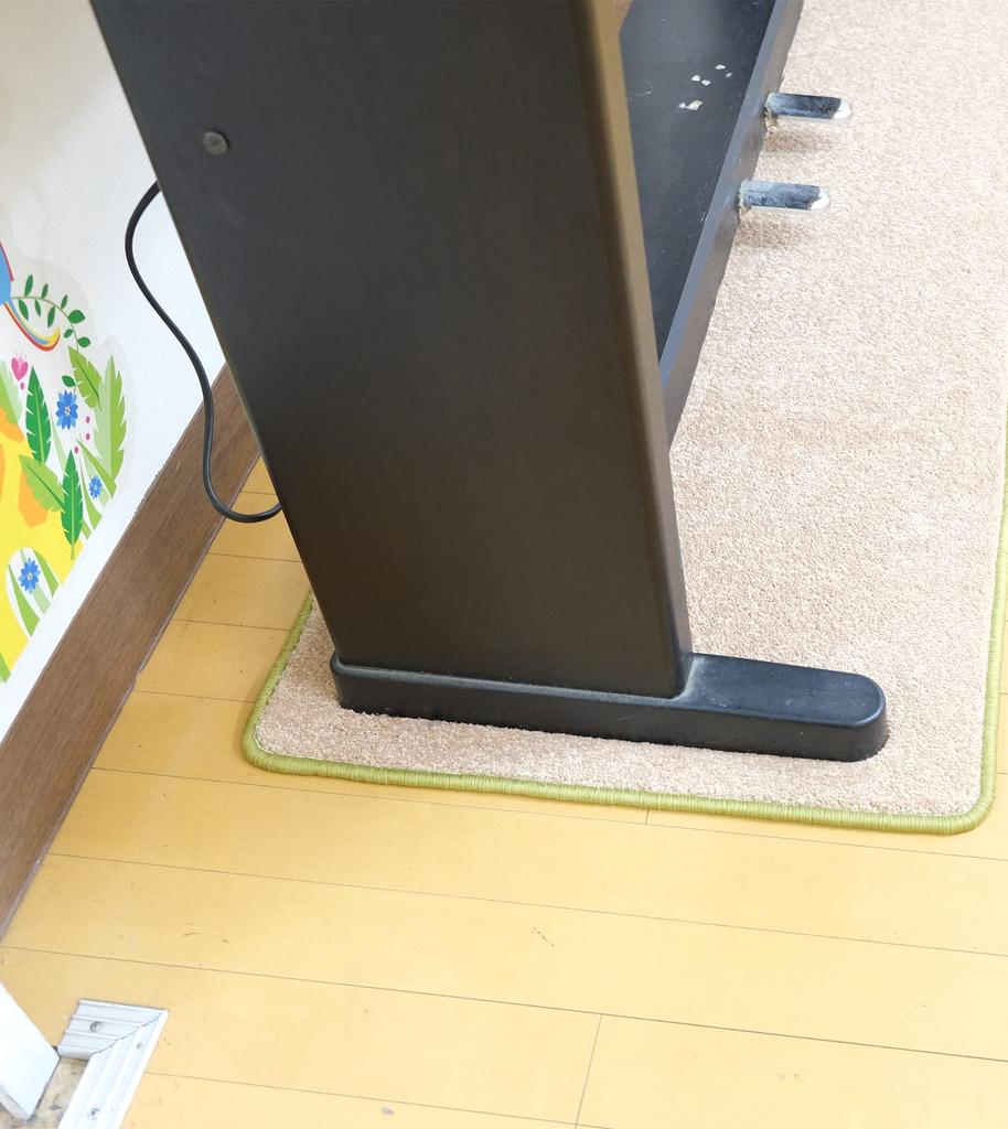 YNAK Digital Piano Soundproofing and 55 x 150 cm x cm Thick Anti-Vibration Mat/Carpet, 1.0 (Cork)