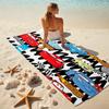 Lightning McQueen Beach Towel Outdoor Camping Beach Towel for Vacation Swim Outdoor Pool Absorbent Bath Towel