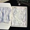 New Women Ice Silk Pajama Set,Long Sleeve Long Pants Loungewear