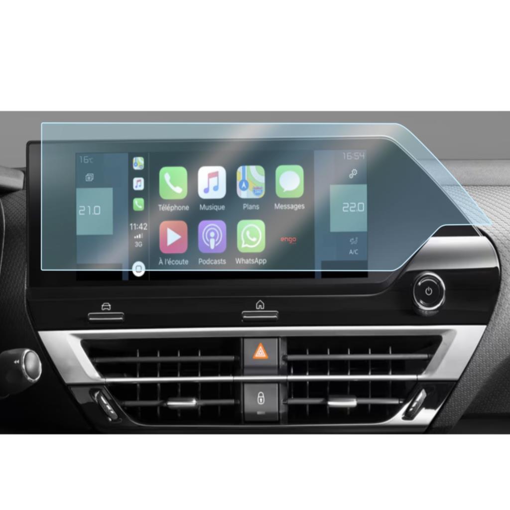 

For Citroen E-C4 10 inch Screen Protector Multimedia Navigation чистий