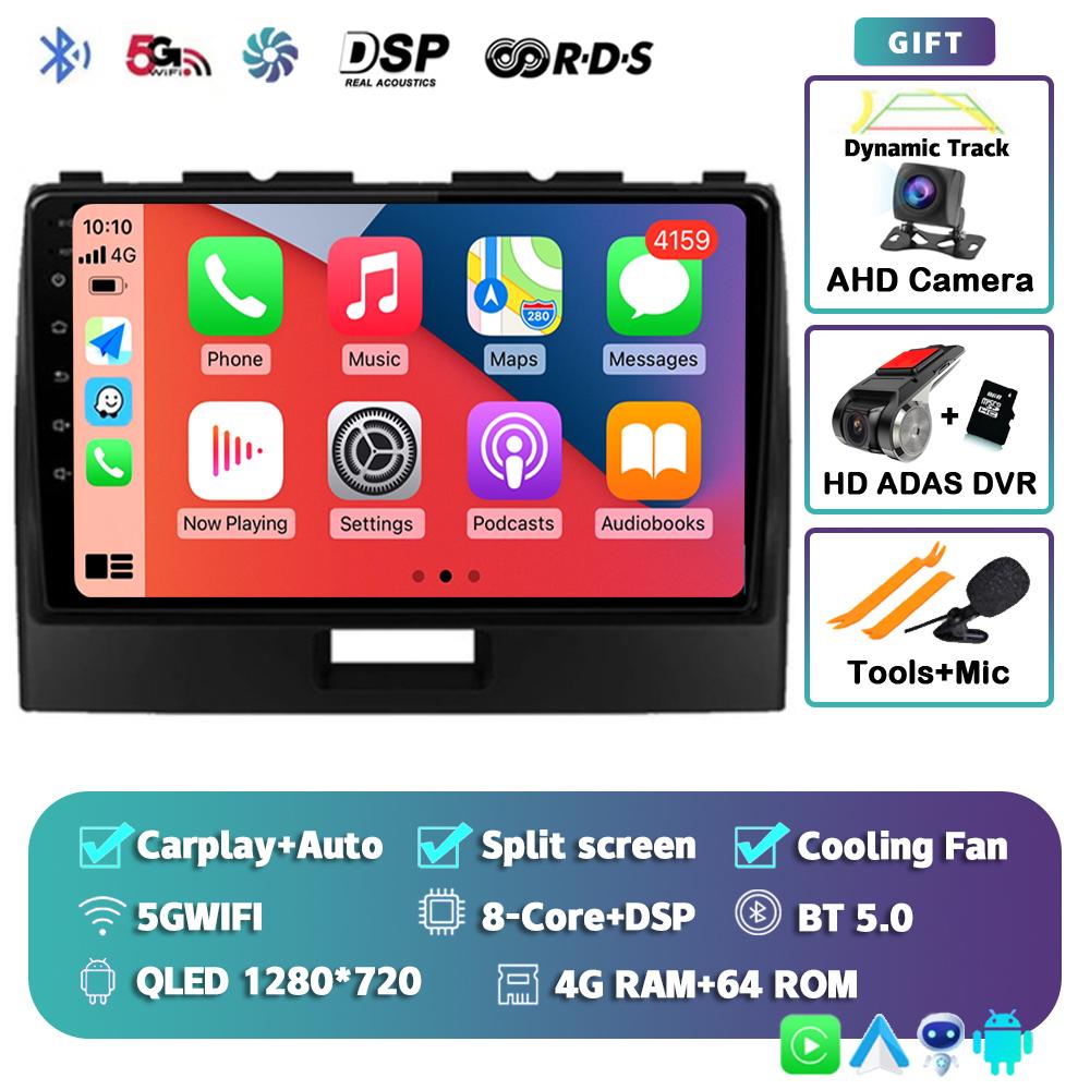 Android 14 Carplay Car Radio For Suzuki Wagon R 2010 2011 2012 2013 2014 2015 2016 2017 2018 GPS Multimedia Video Player Stereo
