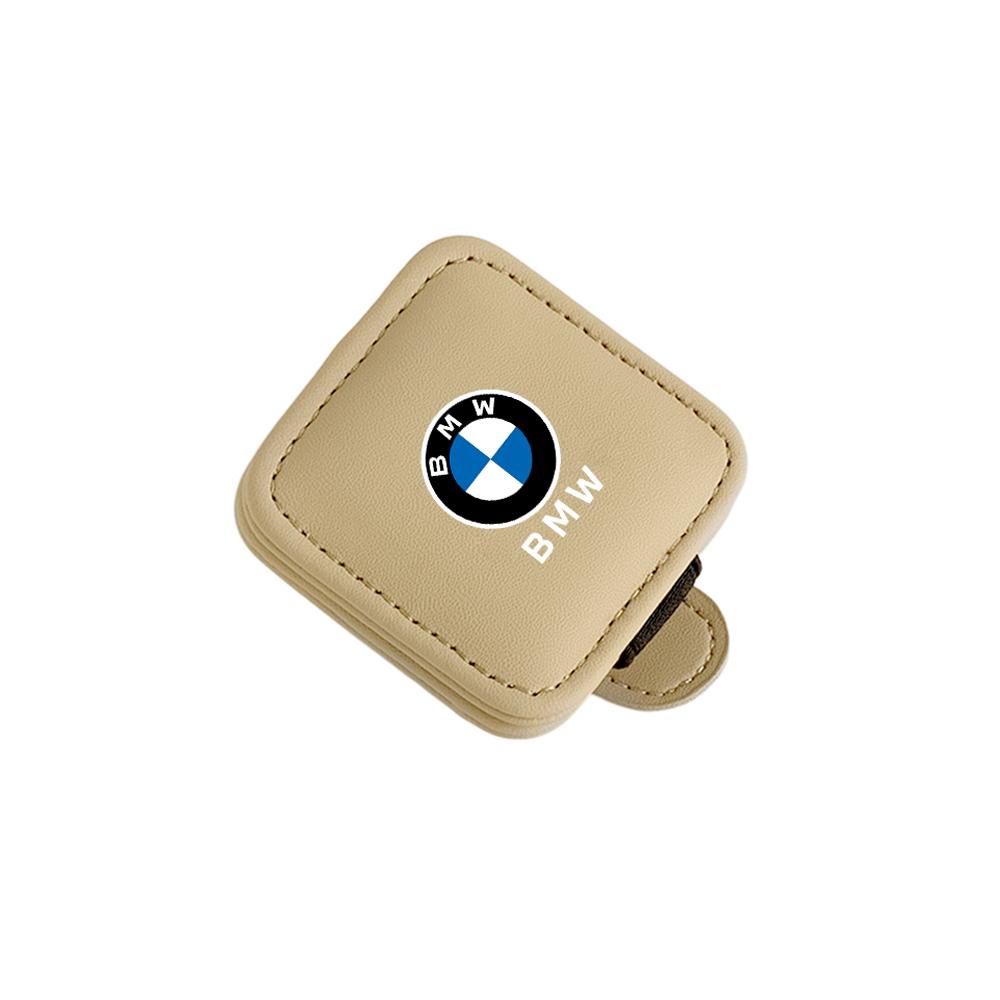 1Pcs Leather Glasses Clips Car Sun Visor Sunglasses Fixed Holder For BMW X1 X2 X3 X5 X4 X6 X7 G30 G20 G32 G11 G12 F40 F30 F20