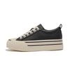 Grape mother same 2025 autumn and winter new versatile round head casual sports board shoes heightening platform white shoes women