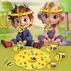Little Bumblebee Multifunctional Board Game Puzzle Fishing Toys Interactive Educational Toys For Kids Christmas Gift Family Game