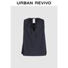 UR Women's Back Tie Sleeveless Denim Shirt