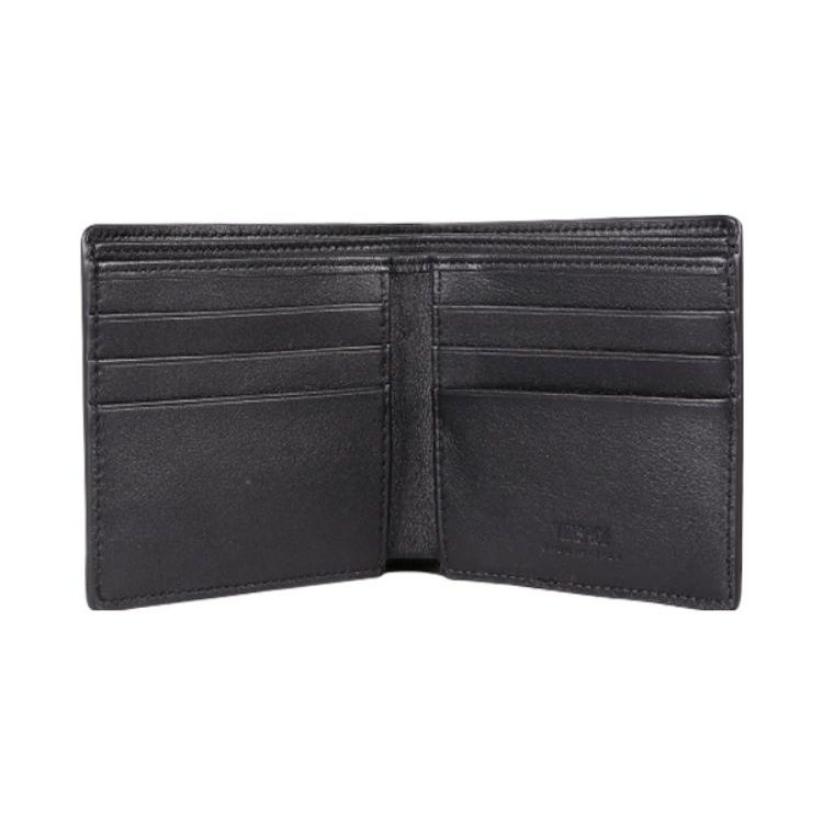 Versace Short Medusa Decorated Leather Wallet Men Wallets Black DPU24631-A0319-01B00V