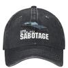 Sabotage Beastie Boys Auto Baseballkappe Zubehör für Unisex Damen Vintage Snapback Papa Hut Verstellbare Passform