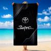 Asciugamano da Spiaggia in Microfibra con Stampa Toyota Supra Sabbia?Asciugamano Leggero Resistente per Nuoto, Viaggi all'Aperto
