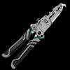 Jingnu 18-in-1 Multi-function Foldable Wire Stripper Pliers (10-inch)