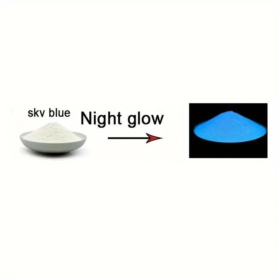 1 pack of low-temperature candle high brightness luminous powder luminous pigment DIY candle dropper filling material