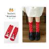 Elk Snow Autumn Winter Santa Women Men Cotton Christmas Socks Long Sock Happy Socks