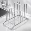 304 Stainless Steel Thickened Countertop, Kitchen Cutting Board Rack, Pot Lid Rack