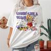 Cute Cinderella Cartoon Style Halloween Tshirt New Casual Fashion Unisex and FeUnisex Couple Street Wear