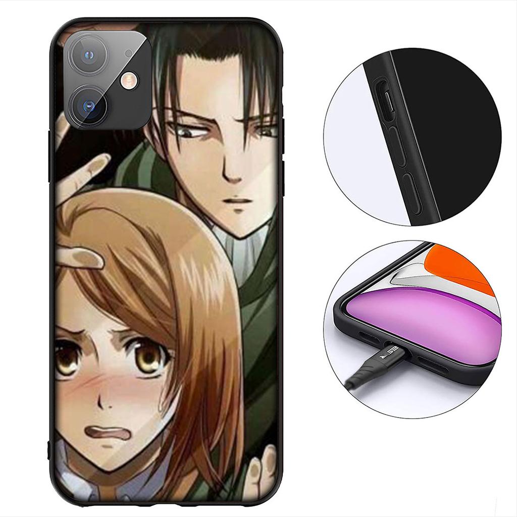 Levi Attack On Titan Eren Jaeger Phone Case for Huawei P20 P30 Mate 20 Lite Pro Y7a Y6P Y7 2019 Nova 5T 3I Mate20 Soft Cover