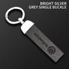 Volkswagen Car Emblem Cowhide Keychain Key Holder For VW Golf Amarok T5 Phaeton GTI Teramont ID3 Tiguan Passat b6 Key Ornaments BO0