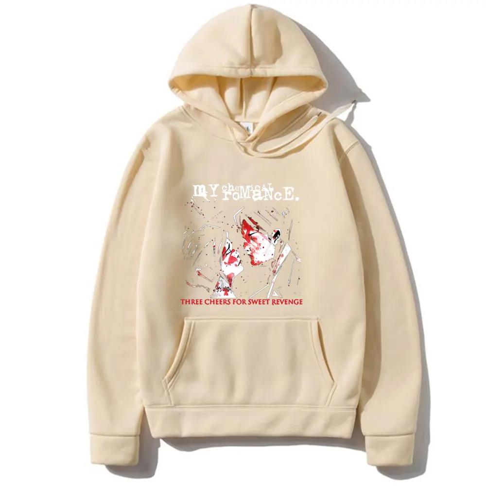 MY CHEMICAL ROMANCE THREVERGE Hoodie Para Homens E Mulheres, Camisola De Algodão, Sportswear Hoodies Soltos, Camisolas Da Moda