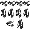 Augeny 10 PCS Dashboard Trim Clips, Metal Car Front Console Dash Retainer, Universal Automotive Dashboard Trim Clip, Vehicle Interior Clip Fasteners