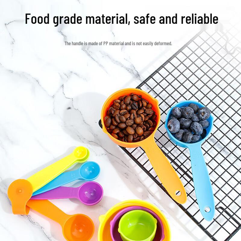 Jiwanggu Colorful 5-Piece Measuring Spoon Set