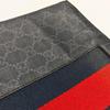 [Pre-Owned] Signature Logo Stripe Web Zipper Canvas Clutch - Fair #1Q4GJFX