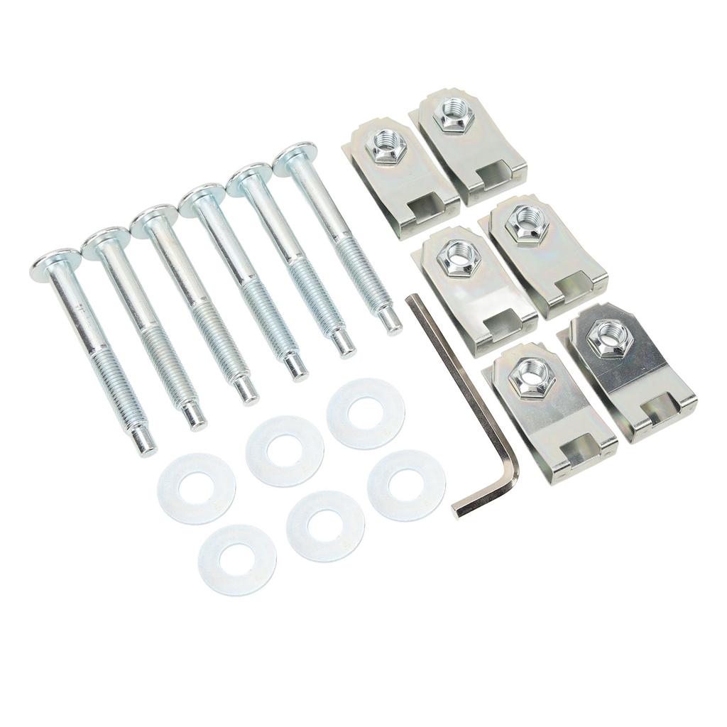 Truck Bed Bolts W709424 S901 Compact High Strength Precise Truck Bed Mounting Hardware Kit Replacement For Ford