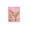 20-Piece Retro Glitter Butterfly Sticker Pack, Sparkly Decor for Journal & Scrapbook