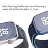 Nylon-Loop-Sportarmband für Apple Watch Band 49 mm 45 mm 44 mm 42 mm Armband für iWatch 9 8 7 6 5 SE Ultra 2 Armband