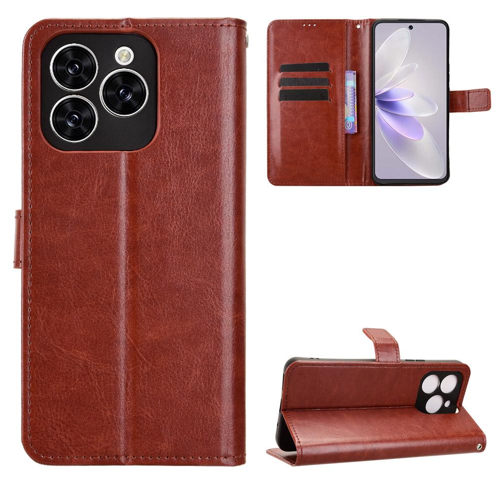 Flip Cover For Cubot Note 60 Leather Case [Flip Vintage Leather] Shockproof Durable Retro Phone Case