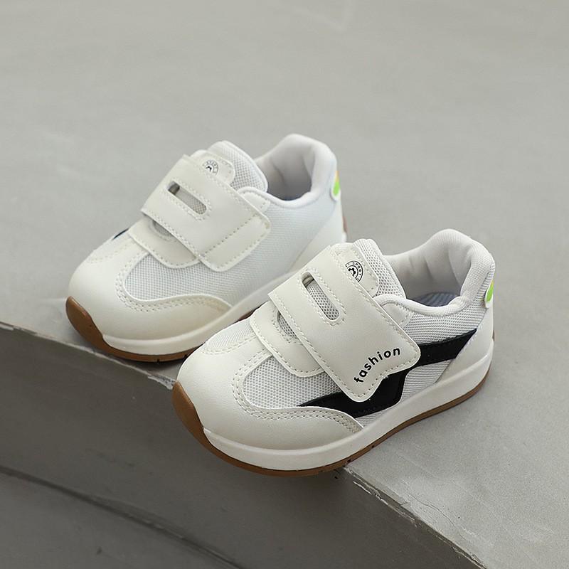 2026 Kids Breathable Sneakers Toddlers Preschoolers Slip-On Velcro Non-Slip Sole Lightweight Casual Running