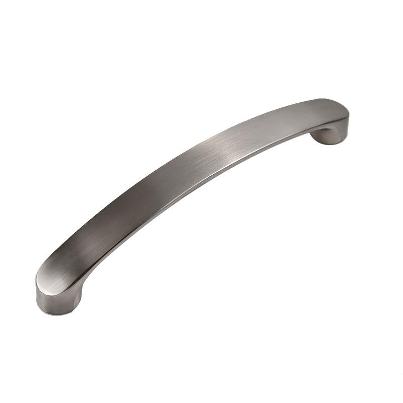 Modern Minimalist Brushed Die-Cast Aluminum Cabinet and Wardrobe Door Handle