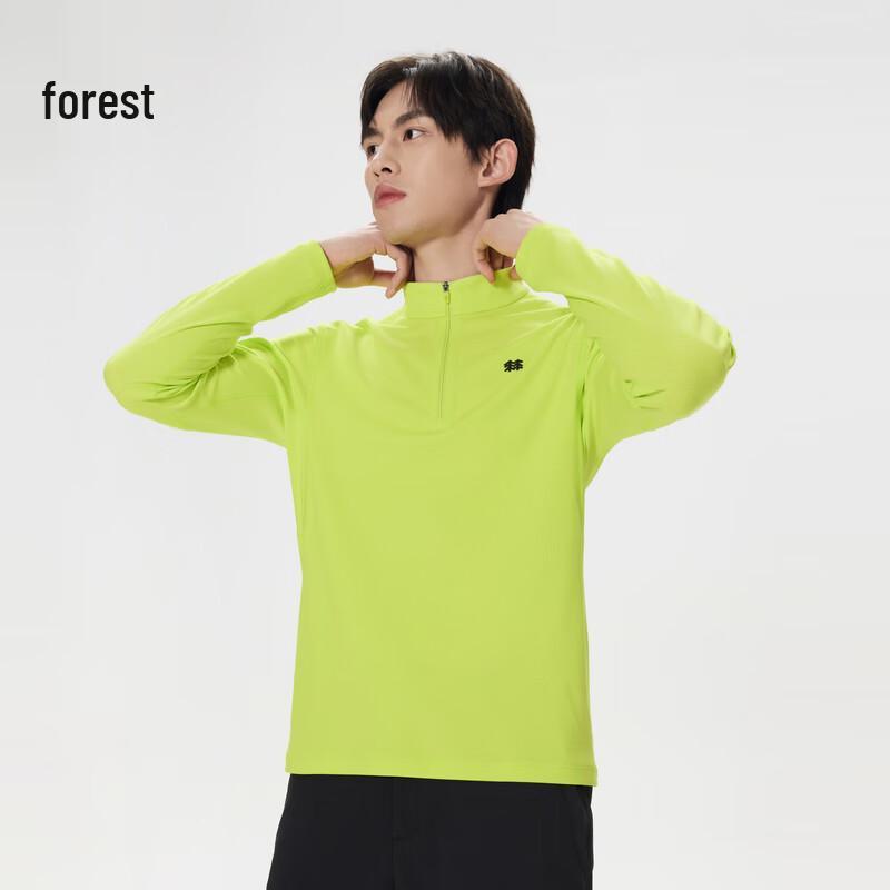 KOLON SPORT Men s Half-Zip Long-Sleeve T-Shirt XL