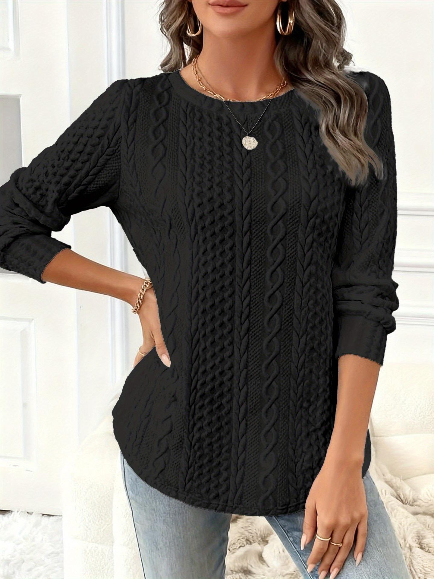 

2025 Plus Size Women s Solid Textured Drop Shoulder Hoodie 4XL