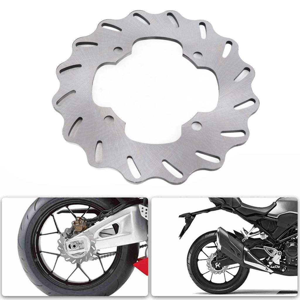 Brake Disc CBR600 Brake Disc Steel Brake Disc Rear Brake Disc Rotor Steel Rear CBR600 Brake Disc Rotor for CBR600 1991‑2006