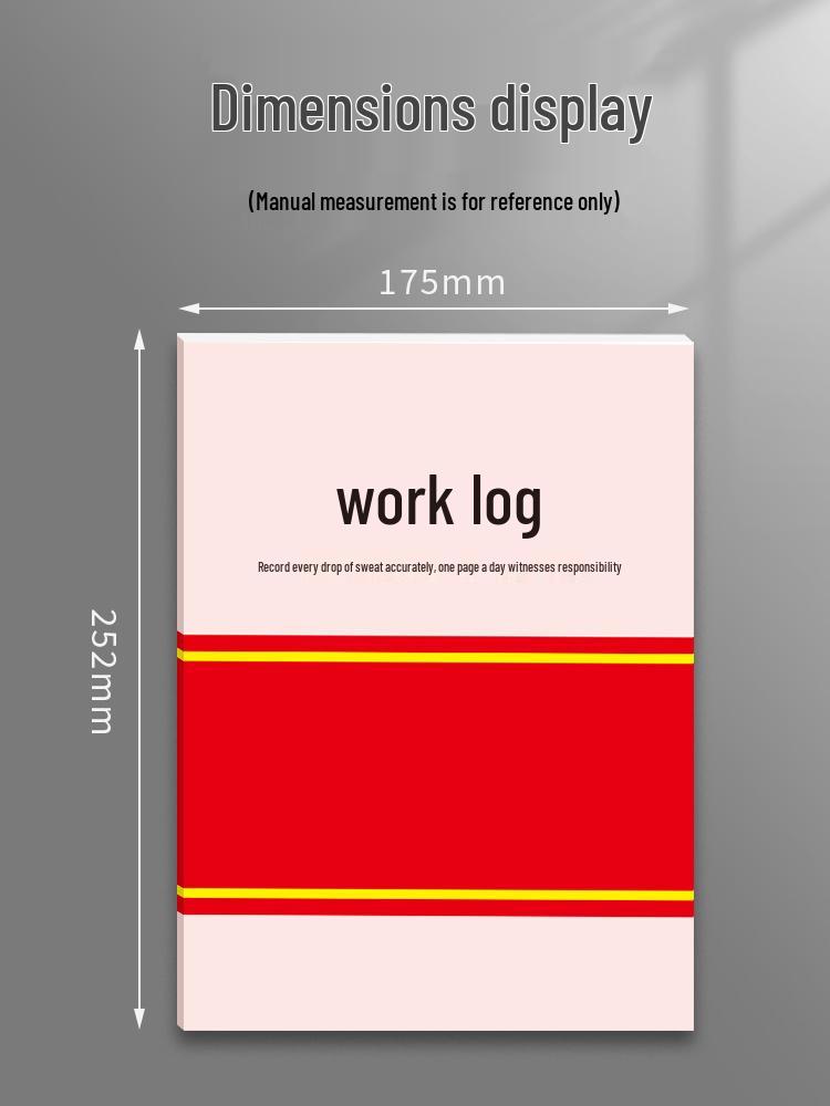 Sijin 2025 Employee Attendance & Work Record Book - 31-Day Temporary Worker Sign-In Register