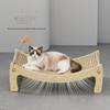 Wear-Resistant Sisal Cat Scratcher & Bed - Large, Durable Anti-Scratch Sofa Protector Pad