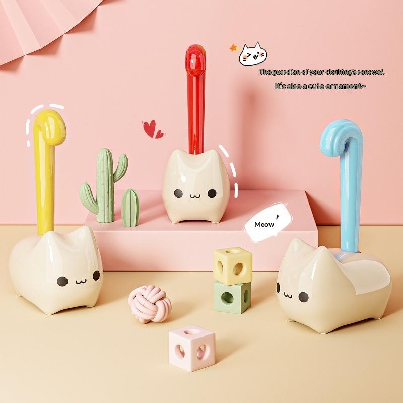 New Tearable Roll Paper Sticky Roller Dust Wiper Pet Hair Clothes Carpet Tousle Remover Portable Replaceable Cleaning Brush Tool