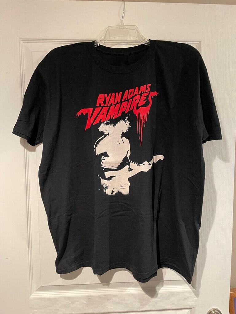 Ryan Adams Vampire Album Black Tee Unisex Cotton Shirt All Size