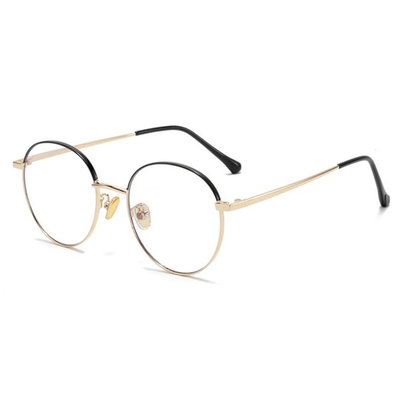 -1.0 -1.5 -2.0 Bis -6.0 Runde Fertige Kurzsichtigkeitsbrillen Herren Damen Metallbrille Rezept Schüler Kurzsichtigkeitsbrille