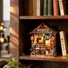 OUZEY 3D Wooden Yiranju Izakaya DIY Assembly Model Desktop Decoration Creative Toy Gift Box Suitable For Teenagers